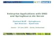 Enterprise Applications with OSGi and SpringSource dm Server€¦ · OSGi-enabled Web deployment models, Tomcat integration, Test Framework • Java developer with 10+ years' experience