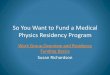 So You Want to Fund a Medical Physics Residency …amos3.aapm.org/abstracts/pdf/99-30973-366478-110629...• Starting in 2005, the AAPM has awarded research seed grants from the E