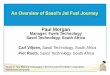 An Overview of Sasol’s Jet Fuel Journey · An Overview of Sasol’s Jet Fuel Journey Paul Morgan Sasol Technology, South Africa Manager: Fuels Technology Carl Viljoen, Sasol Technology,