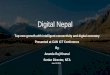 Digital Nepal - ICT Conference Nepal · Digital Nepal June 18, 2018 ... cloud services and big data ... Reference: 8th Five-Year National Socio-Economic Development Plan(2016~2020)