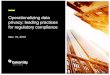 Operationalizing data privacy: leading practices for regulatory … · 2019-12-11 · Data Protection Impact Assessment (DPIA) 01. 02. What is “operationalizing” and why is it