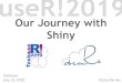 useR!2019 Our Journey with Shiny - GitHub Pages Shiny Toulouse July 12, 2019 Victor Perrier. Shiny &