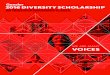 2016 DiVErSity ScholarShip - Gensler · 2016 DiVErSity ScholarShip ENTRIES DUE DECEMBER 6, 2015 Gensler believes diversity ignites innovation in design. Through shared and divergent