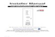 Installer Manual - Automatic Gate Solutions · Installer Manual DO NOT GIVE TO HOME OWNER. FOR PROFESSIONAL USE ONLY . 4G Multicom Lite GSM/Cellular Intercom System Note: For legal
