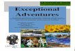 June 16, 2018 - August 25, 2018 Exceptional Adventures · Exceptional Adventures Exceptional Adventures is a non-profit organization with 40 years of experience providing vacation