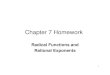 Chapter 7 Homework - StartLogicwellsmat.startlogic.com/sitebuildercontent/sitebuilderfiles/alg2_ch7... · Lesson 7-6 54. –9x3 – 24x2 + 12x + 48, domain: all real numbers 55. 3x