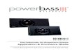 Thin Subwoofer Air Suspension System Application ...€¦ · Your PowerBass Air Suspension Subwoofer system accurately reproduces the lowest portion of the audible frequency range,