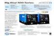 Big Blue 800 Series - Miller/media/miller electric...2 Big Blue ® 800 Series Features Big Blue 800 Duo Pro model shown 20,000 watts of pure generator power. Plug in an extra Miller®