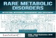 This summit will discuss the ever-growing field of ... · This summit will discuss the ever-growing field of research surrounding metabolic disorders, metabolomics and therapies