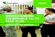 UNDERSTANDING VULNERABLE 14-19 YEAR OLDS · 2018-09-05 · 4 NOT ALL YOUNG PEOPLE ARE THE SAME Differences In this guide, we refer to vulnerable 14-19 year-olds as one audience. That’s