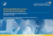 Reducing Medication Errors: Simple …...Reducing Medication Errors: Simple Recommendations Office of Clinical Quality and Safety Webinar November 17, 2016 Dr. Andrew Gettinger, Chief