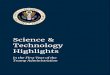 Science & Technology Highlights · 2018-03-07 · Science & Technology Highlights – Year One 3 Foreword Since President Trump’s inauguration, the Office of Science and Technology