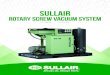SULLAIR · (Right) Furniture manufacturers use vacuum in place of traditional clamping methods to avoid damage. Industry Leading Technology Sullair vacuum packages deliver smooth,