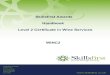 Skillsfirst Awards Handbook Level 2 Certificate in Wine ...€¦ · Level 2 Certificate in Wine Services WINC2. WINC2 v1.1 110216 1 Contents ... 7.2 Group M – mandatory units 9