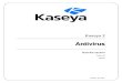 AAnnttiivviirruuss - help.kaseya.comhelp.kaseya.com/webhelp/ES/KAV/R8/ES_kavguide_R8.pdf · Análisis de virus periódicos y programados de archivos, carpetas, unidades, áreas o