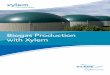 Biogas Production with Xylem · the right combination of mixers for your biogas facility. Whether you are looking at a new design, or to optimize an existing operation, we can help