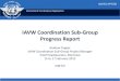 IAVW Coordination Sub-Group Progress Report MetaData... · 2012-02-20 · IAVW Coordination Sub-Group Progress Report Andrew Tupper IAVW Coordination Sub-Group Project Manager 