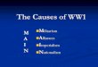 The Causes of WW1 - PITZERSCLASS.COM€¦ · The Causes of WW1 Author: nshaw Created Date: 3/29/2017 1:59:34 PM 