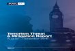 Terrorism Threat & Mitigation Report · Overview Overview CP Crowded place Symbolic Iconic sites such as tourist attractions Property Commercial & residential property CNI Critical