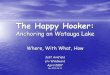 Anchoring on Watauga Lake - WordPress.com · Anchoring on Watauga Lake Where, With What, How Jeff Arnfield s/v Windward April 2007 Rev 2013-09-13 . ... •Get a depth sounder or fish