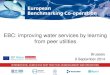 EBC: improving water services by learning from peer utilities · Improving water services by learning from peer utilities - 22 - 9 September 2014 Conclusions after 7 years of EBC