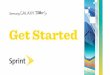 Get Started · This Get Started guide is designed to help you set up and use your new Samsung Galaxy Tab S. It’s divided into four sections to help you ﬁnd the information you
