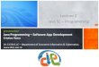 Lecture 2 Java SE Programming -  · Lecture 2 Java SE – Programming . Cristian Toma – Business Card . Agenda for Lecture 2 – Summary of OOP in JSE Java 
