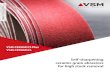 Segments Applications - VSM Abrasives Corporation · 6 VSM CERAMICS Rolls (max. width) Wide belts Narrow belts Discs Backings Grain type Features 20 24 36 40 50 60 80 100 120 150
