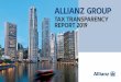 ALLIANZ GROUP ... Chief Financial Officer Allianz Group WELCOME CONTENTS 1. Allianz Tax Strategy and