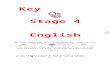 Year 10 home learning booklet  · Web viewIn this pack you will find work for English for the next four weeks. For the next four weeks we will focus on some key elements of your
