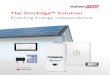The StorEdge™ Solution - Solar Perth · SolarEdge invented an intelligent inverter solution that has changed the way power is harvested and managed in PV systems. Addressing a broad