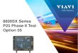 8800SX Series P25 Phase II Test Option 05 · •The P25 Phase 2 Option 05 allows transmitter and receiver testing of both s ubscriber portable and mobile radios as well as base stations
