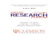 OVERVIEW - Clemson University€¦ · 28/04/2011  · -Brent Igo, Suzanne Rosenblith, Ryan Visser, and Brian Malcarne . Project GOLD: Conceptualizing 21. st. Century Learner Dispositions