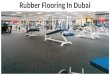 Rubber  Flooring Dubai