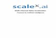  · iii Foreword This book, ScaleX.ai, Multi-Channel Sales Acceleration, Powered by Artificial Intelligence, is the result of attempting to tape together email marketing, social selling,