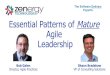Essential Patterns of Mature Agile ... Essential Patterns of Mature Agile Leadership The Software Delivery