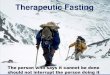 Therapeutic Fasting - Peterborough Regional Health Centre Fung NOV 1 N… · Therapeutic Fasting . Presenter Disclosure ... Fasting plasma glucose and weight change 2 years after