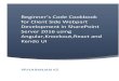 for Client Side Webpart Development in SharePoint Server ... · for Client Side Webpart Development in SharePoint Server 2016 using Angular,Knockout,React and Kendo UI ... Code base