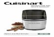 INsTRUCTION ANd ReCIpe BOOKLeT - Cuisinart · a Cuisinart® Spice and Nut Grinder that was purchased at retail for personal, family or household use. Except as otherwise required