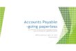 Going Paperless with Accounts Payable - WPTA … presentations/Going...Accounts Payable -going paperless An overview of the accounts payable process and converting to a paperless system