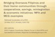 Bridging Overseas Filipinos and their home communities through …llpdcpi.gov.ph/images/presentation/jmdi_ofws_varona.pdf · 2019-01-24 · Bridging Overseas Filipinos and their home