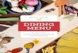 DINING MENU - Avani Hotels & Resorts€¦ · Honest-to-goodness food – simply plated, authentically scrumptious. AVANI is all about putting fuss-free, health-centric meals front