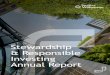 Stewardship & Responsible Investing Annual Report · Stewardship & Responsible Investing 3 Contents Our year in ESG 4 Highlights from our events 5 Voting and engagement record 6 The