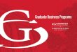 Graduate Business Programs - Gardner-Webb UniversityGraduate Business Programs within the Godbold School of Business at Gardner-Webb University are designed to meet the unique needs