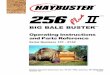 BIG BALE BUSTER TM - Duppong's Inc...BIG BALE BUSTER Operating Instructions and Parts Reference Serial Numbers 101 - 2742 DURATECH INDUSTRIES INTERNATIONAL INC., PO BOX 1940, JAMESTOWN,