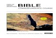 BIBLE - Hope of Israel Ministrieshope-of-israel.org/pdf/lesson14.pdf · 2 Hope of Israel Ministries BIBLE Correspondence Course Lesson 14 HOPE OF ISRAEL MINISTRIES BIBLE CORRESPONDENCE