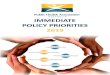 POLICY PRIORITIES OF AUSTRALIA 2019 - ruralhealth.org.au Policy Priorities 2019.pdf · POLICY PRIORITIES 2019 Protect kids from advertising Invest in Prevention Focus on Indigenous