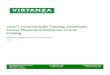 Level 1 Virtanza Sales Training, Certificate, Career ... · Level 1 Virtanza Sales Training, Certificate, Career Placement Assistance Course Catalog BOARD OF CAREER COLLEGES AND SCHOOLS