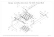 Canopy Assembly Instructions: Flat Soffit Hanger Rod · canopy assembly instructions: flat soffit hanger rod. s *note: to apply sealant, or to clear debris from trough, deck corner