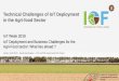 Technical Challenges of IoT Deployment in the Agri-food Sector · 2019-07-30 · Technical Challenges of IoT Deployment in the Agri-food Sector IoT Week 2019 IoT Deployment and Business